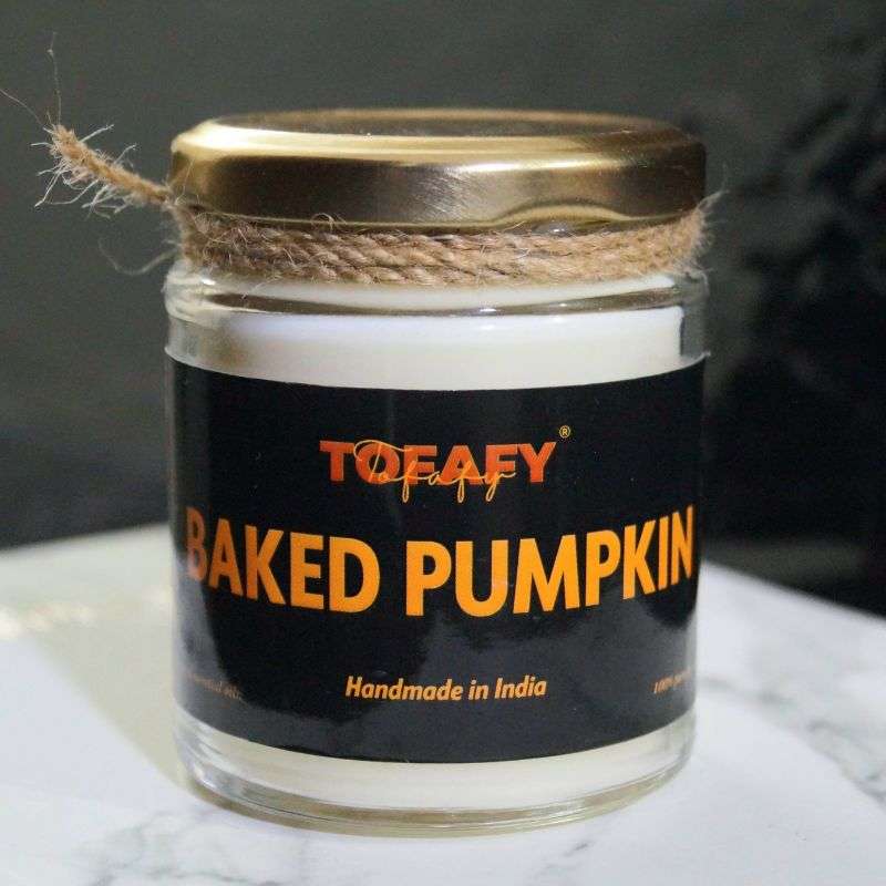 Baked Pumpkin Candle